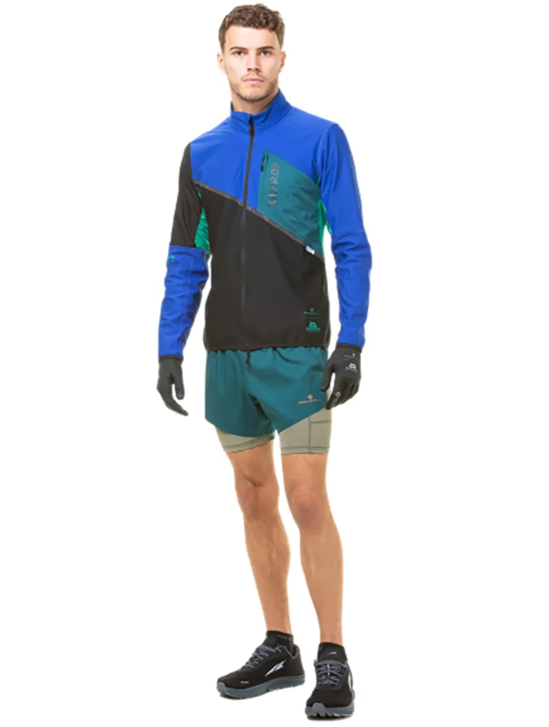 Ronhill Men's Tech GORE-TEX Windstopper Jacket Black/Cobalt-7